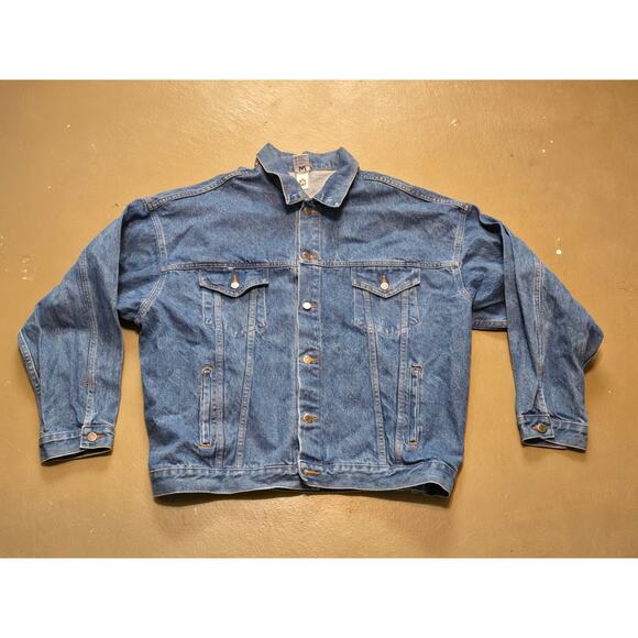 Vintage International Association of Machinists & Aerospace Workers Jean Jacket - Picture 1 of 4